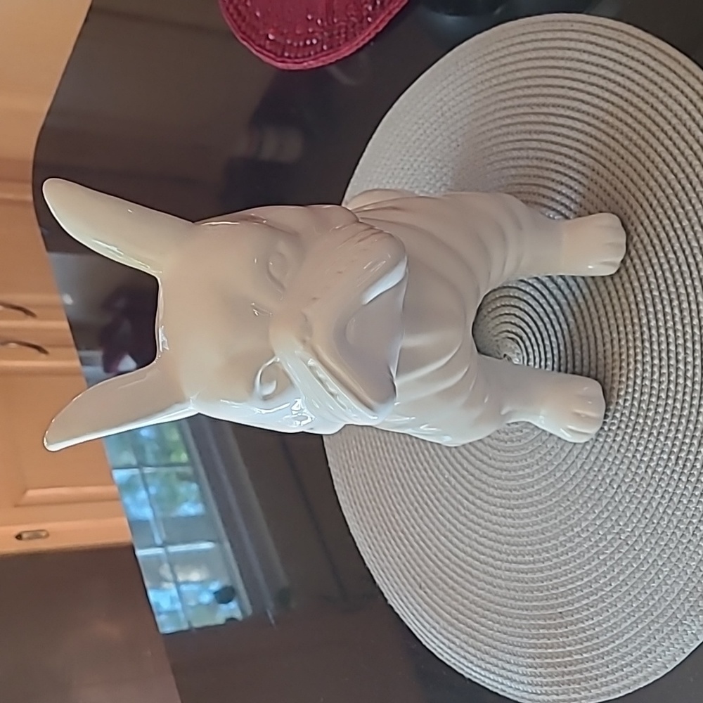 Large French Bulldog Statue